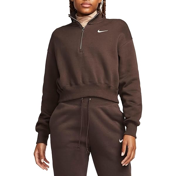 売れ筋商品|||ナイキ カットソー トップス レディース Women's  Atlanta Braves Cooperstown Collection Phoenix Fleece Half-Zip Sweatshirt  Atlanta Braves Nike Women's Cooperstown Collection Phoenix